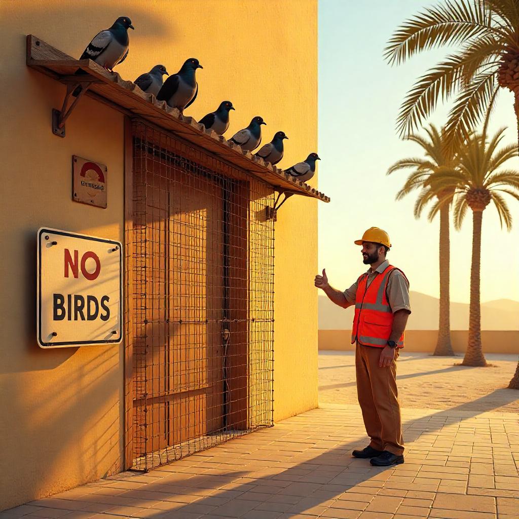 Professional Bird Control Dubai | Al Mandhar Pest Control