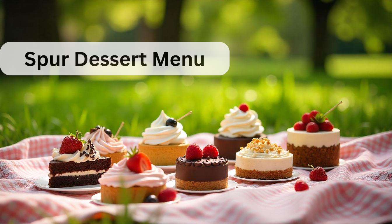 spur dessert menu