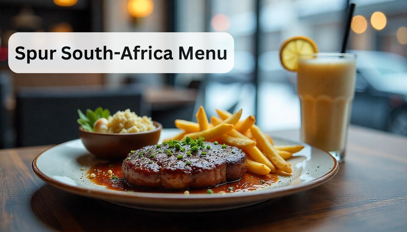 spur south africa menu
