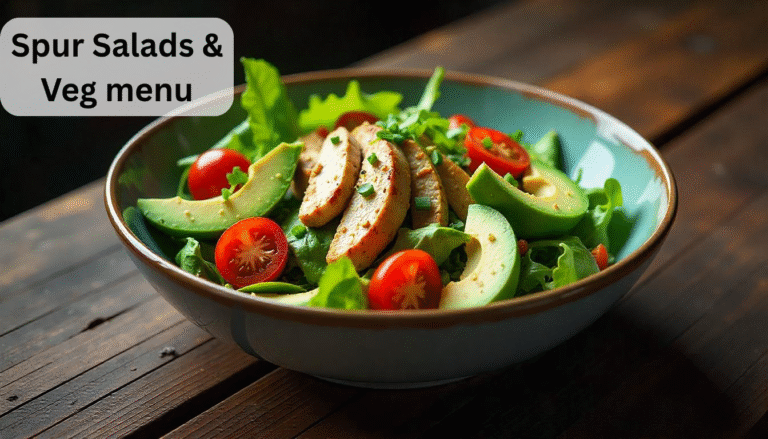 Spur Salads & Veg Menu: Fresh Choices, Ingredients & Prices